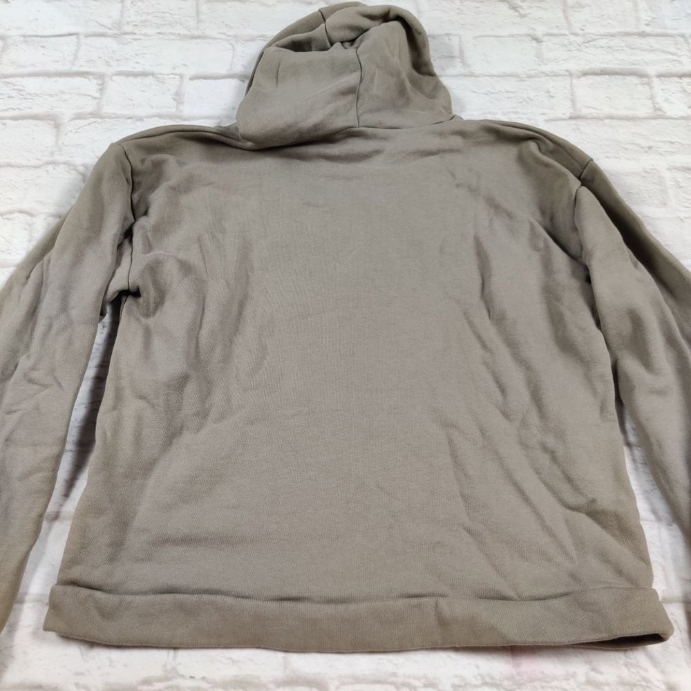 California Republic womens hooded sweatshirt graphic hoodie Cali bear taupe sz L - Picture 3 of 6